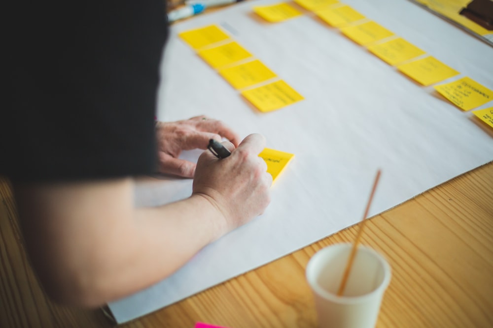 Six white sticky notes photo – Free Business Image on Unsplash