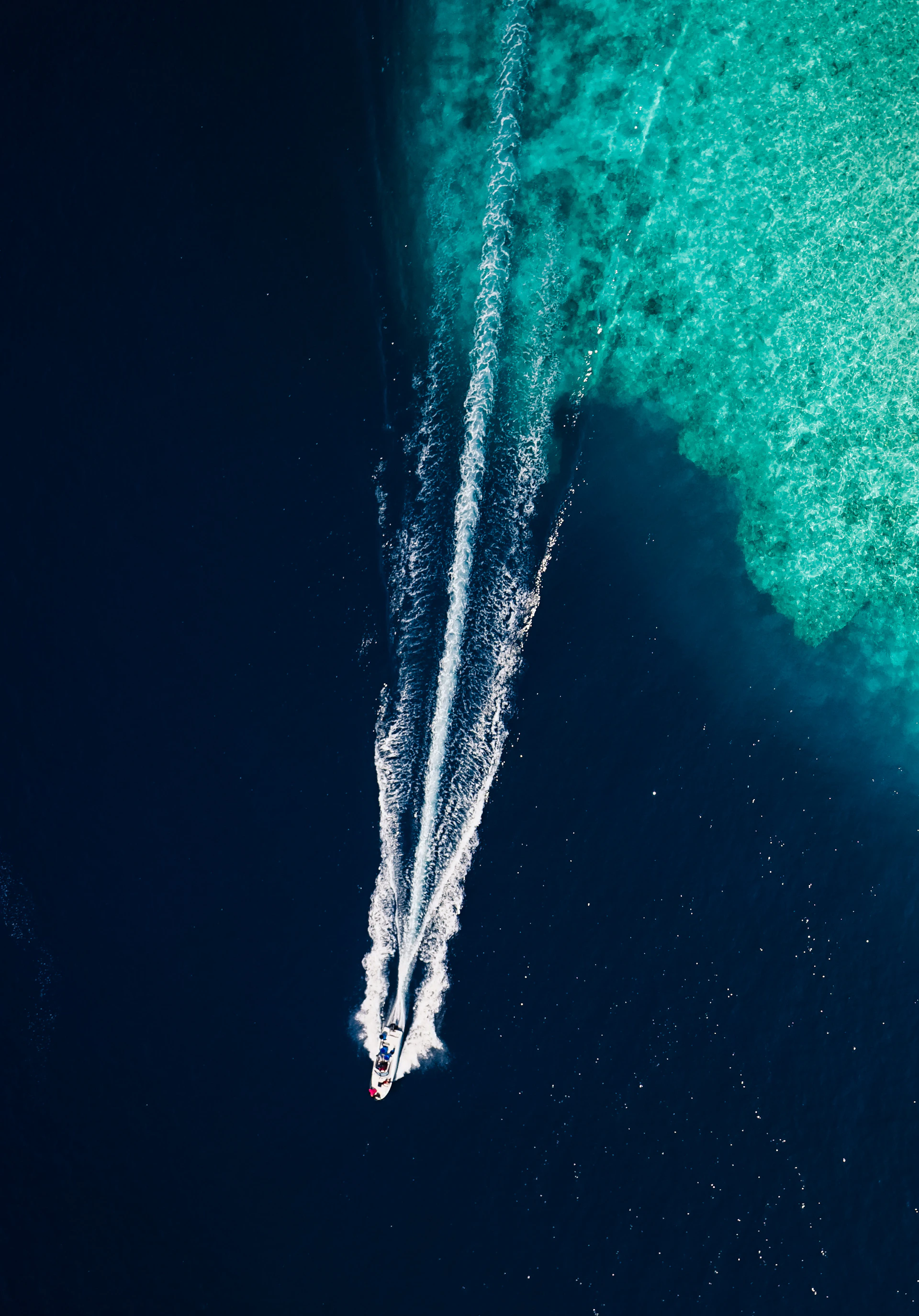 aerial view of body of water during daytime