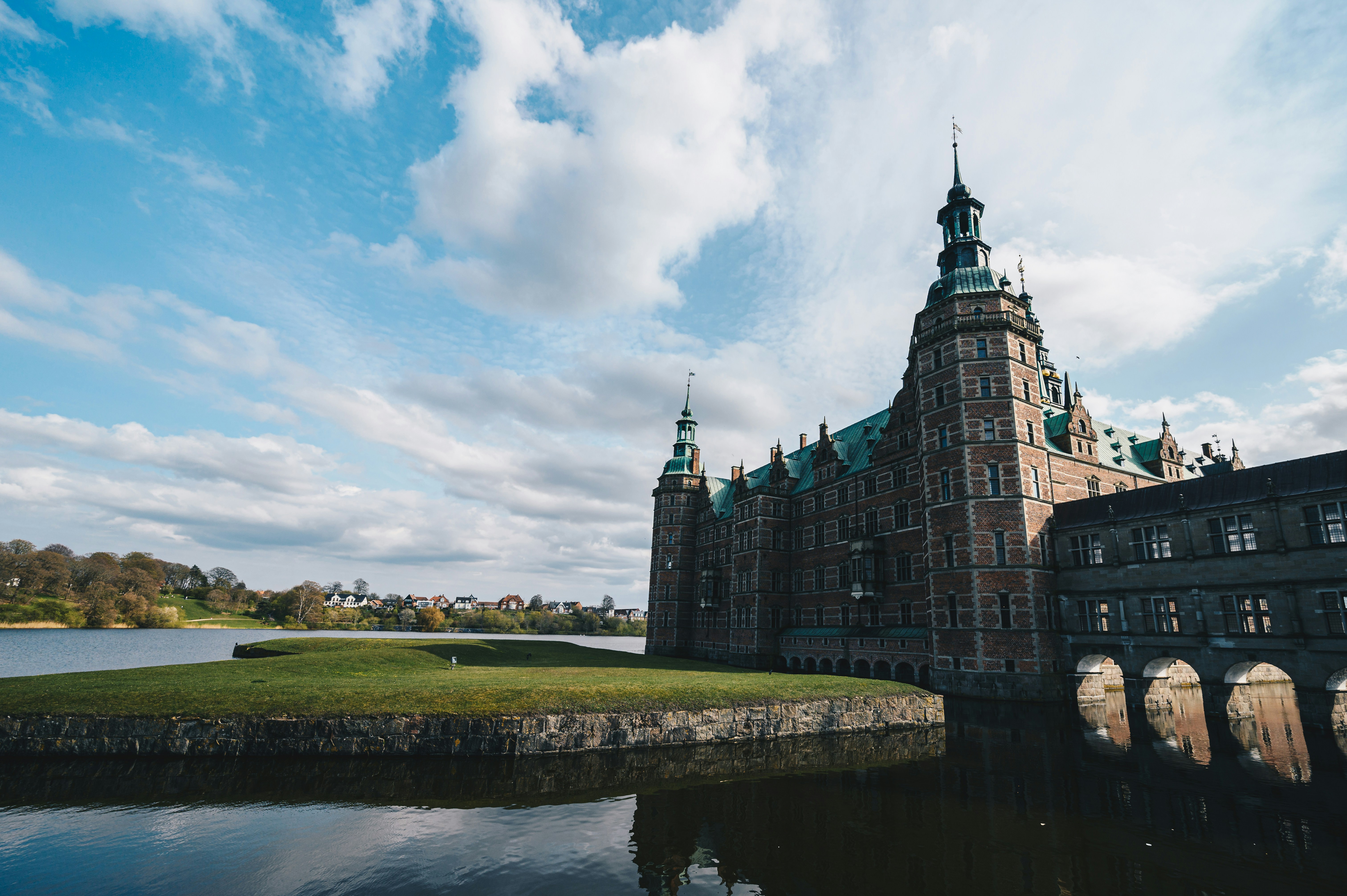 Frederiksborg Castle in Hillerød, Denmark