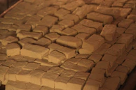 A grid of various sized blocks arranged neatly on a light gray background.