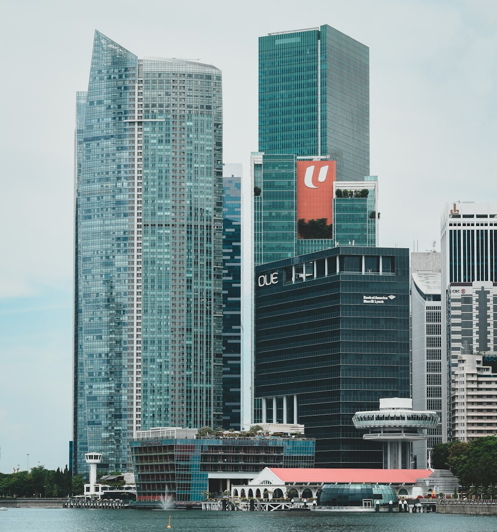 city buildings under white sky during daytime