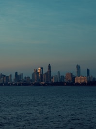 city skyline across body of water during daytime