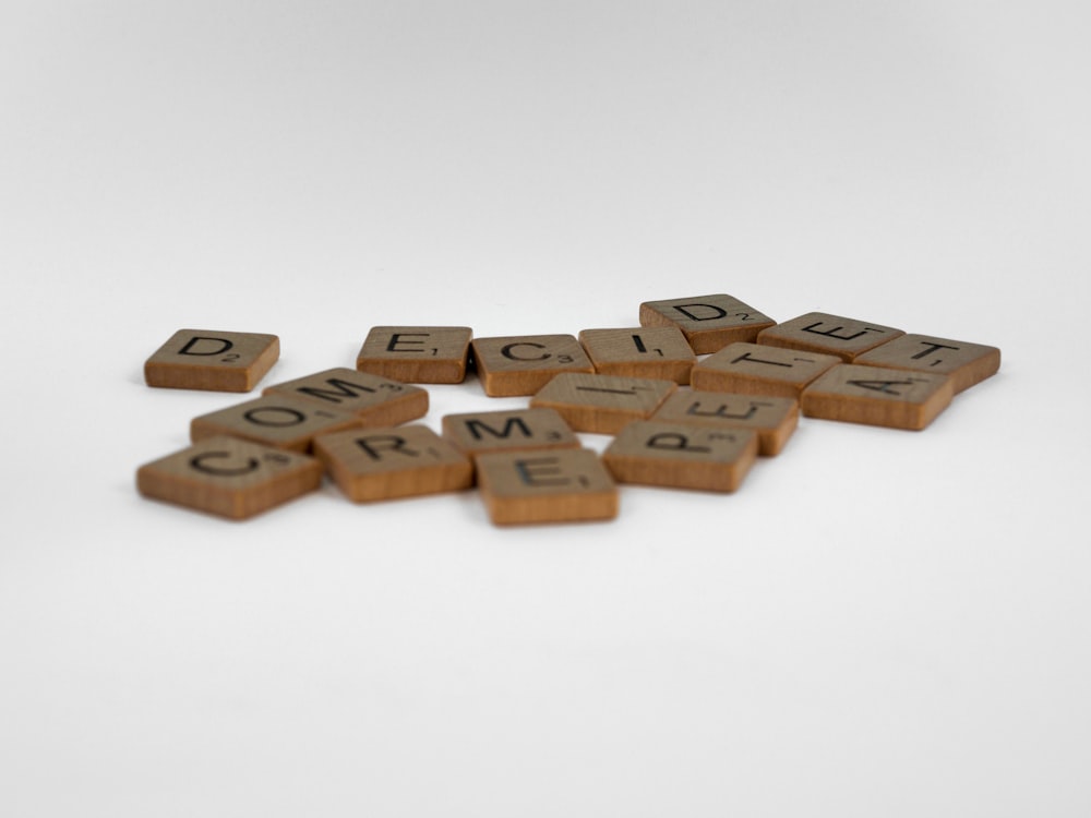 Wooden Scrabble Tiles -  Australia