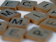 brown wooden blocks with number