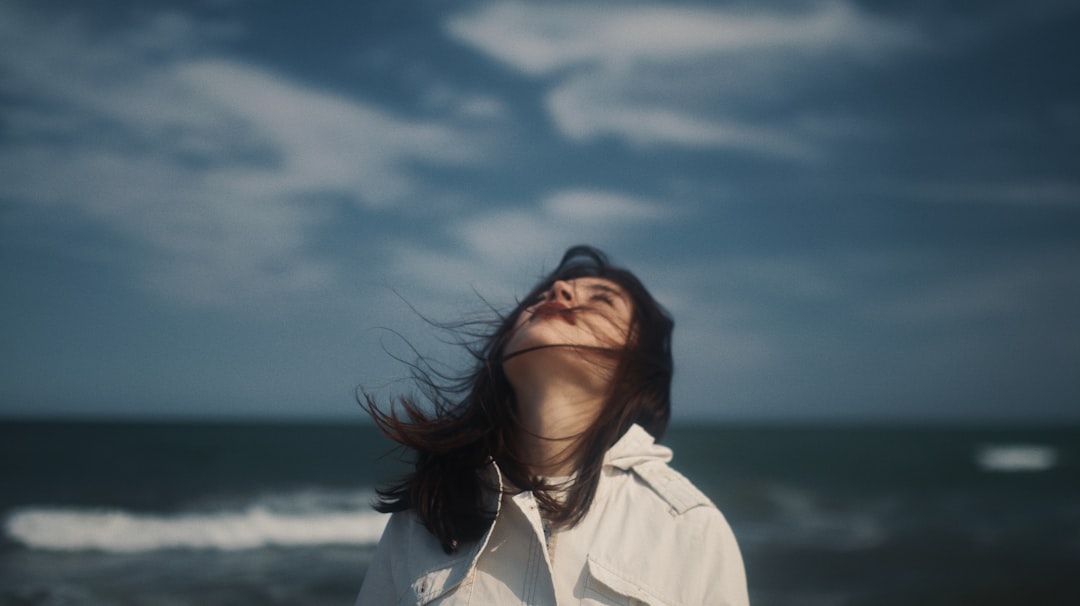 woman in white button up shirt