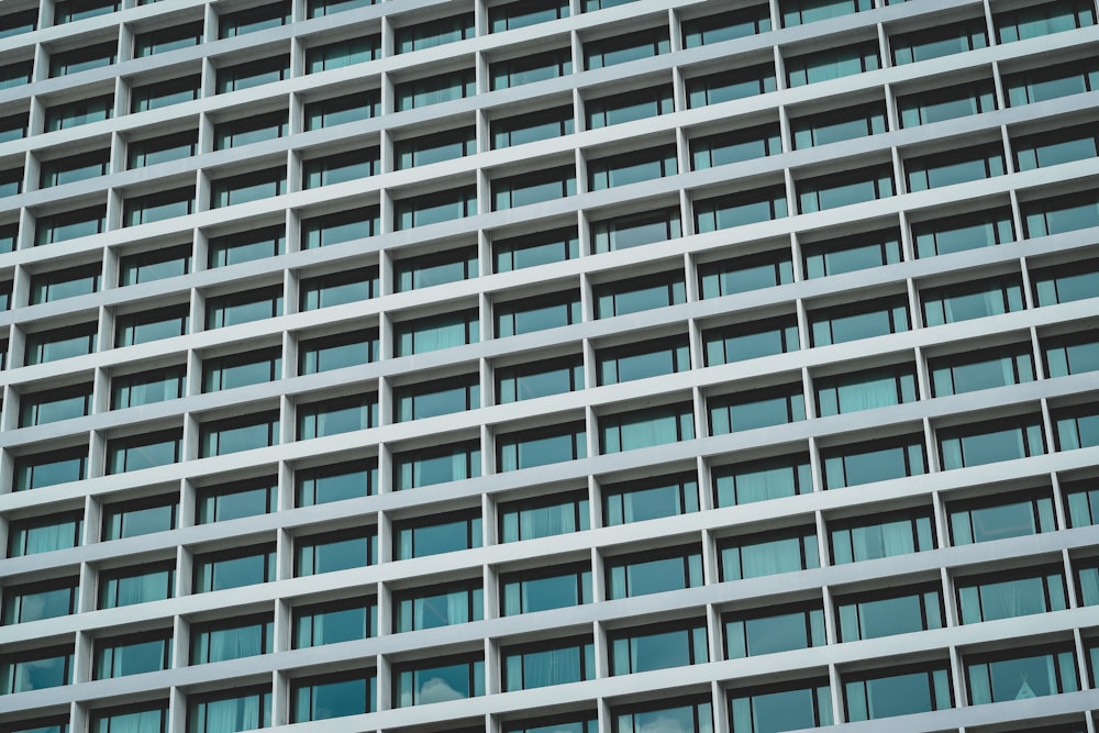 white and black concrete building