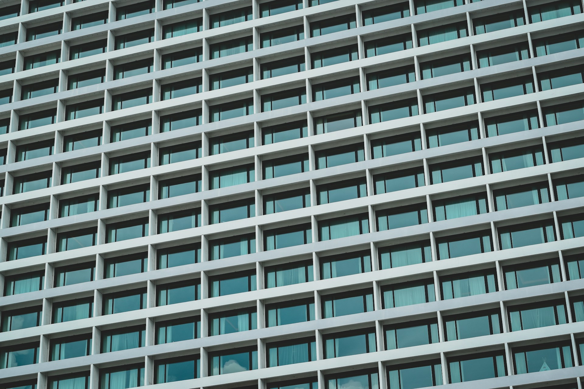 white and black concrete building