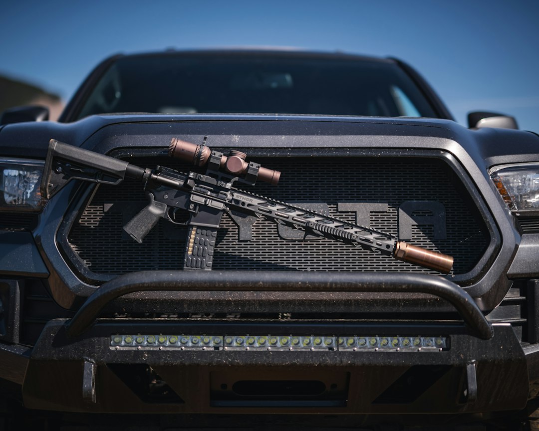 AR-15 upper closeup