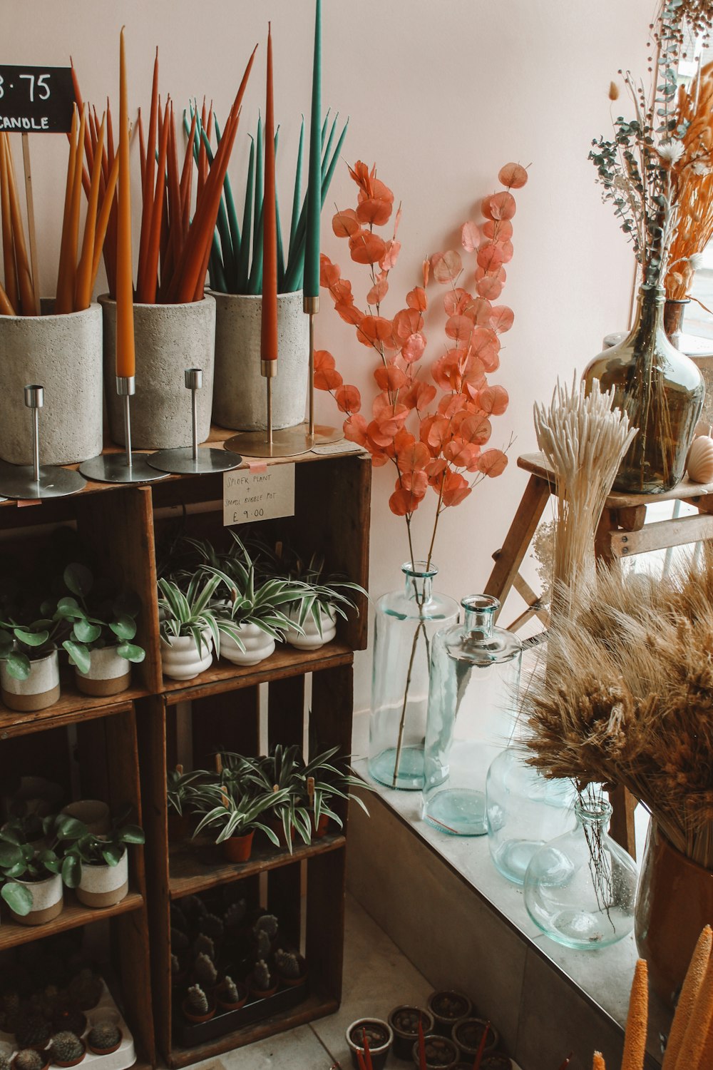 brown wooden sticks on clear glass jar