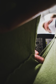 A close-up of Dr. Saeed during an interview discussing her book 'Taboo!'.