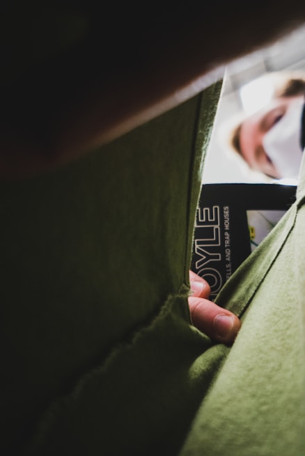 A close-up of Dr. Saeed during an interview discussing her book 'Taboo!'.