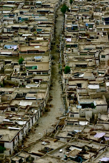 aerial view of city buildings during daytime