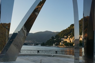 Scenic view of Lagunillas del Farallon with artisans working outdoors.