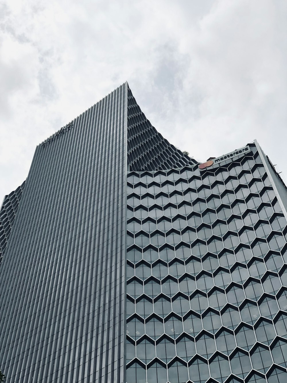 black and white concrete building