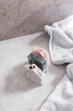 brown and orange cake on white towel