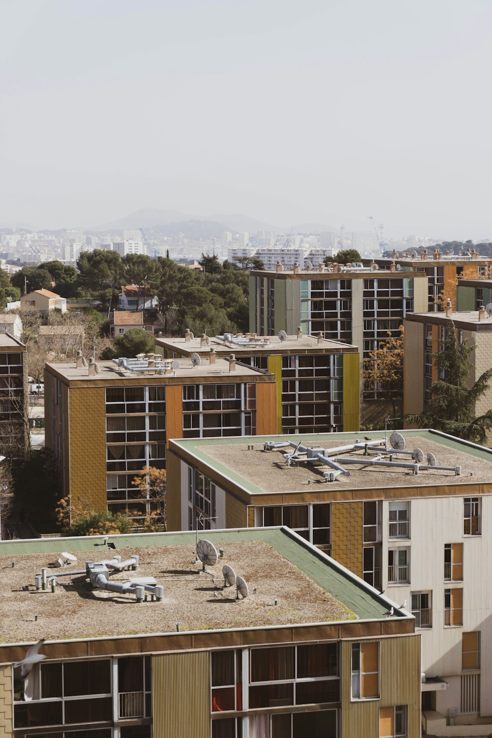 bâtiment en béton brun pendant la journée