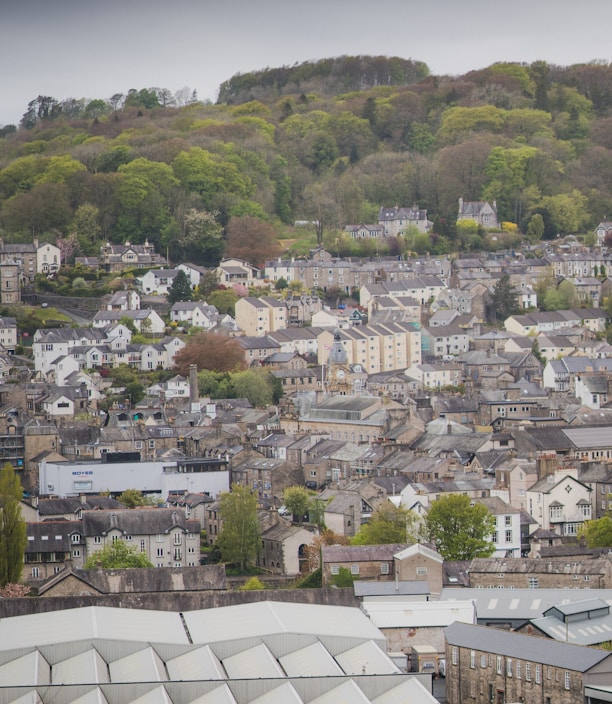 aerial view of city during daytime