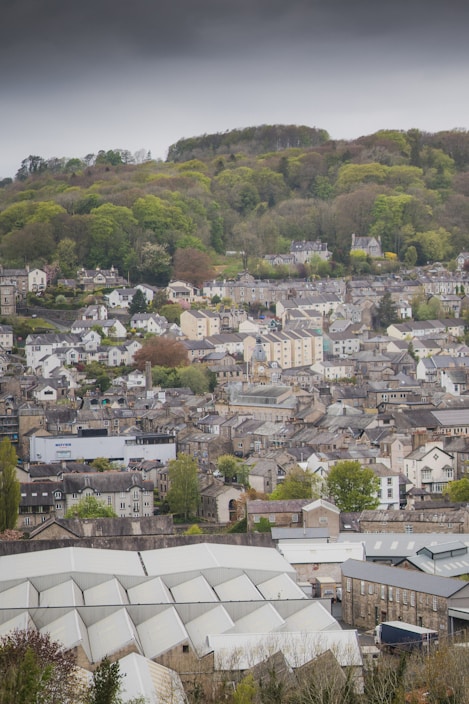 aerial view of city during daytime