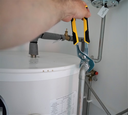 Hot water system installation