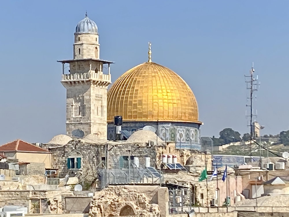 brown and white dome building