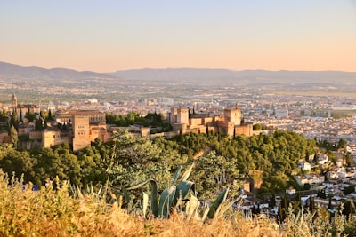 Alhambra - От Mirador de San Miguel, Spain