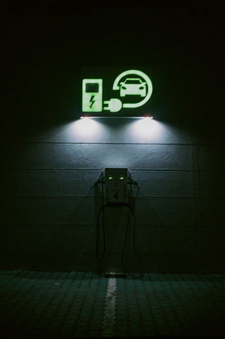 EV charger wall mounted