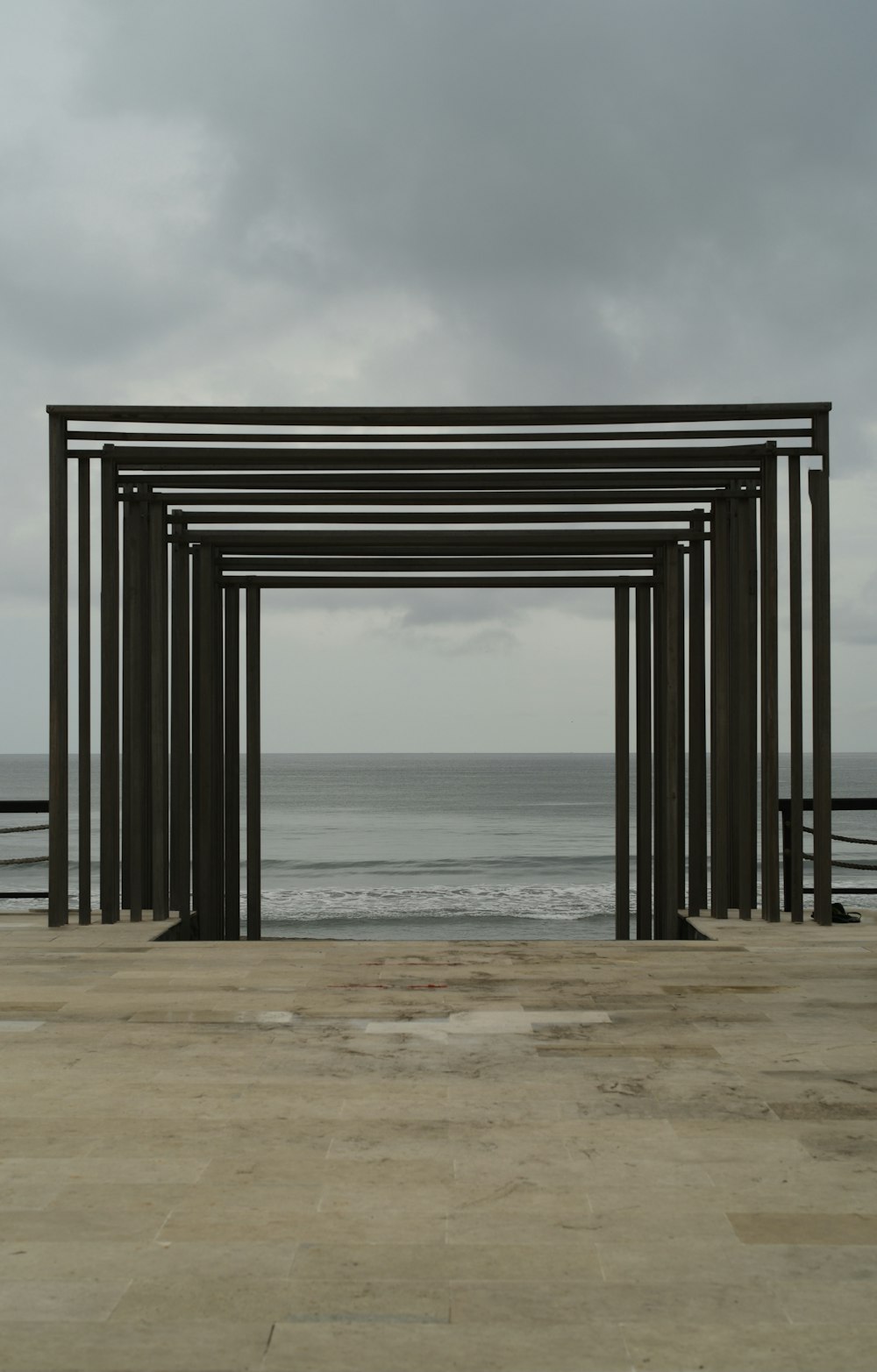 brown wooden dock on sea during daytime