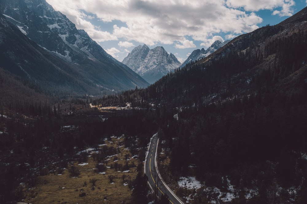 green trees near mountain during daytime