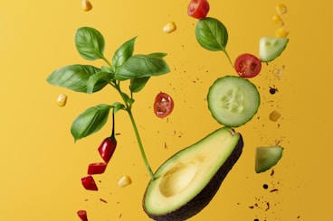 green and red fruit with green leaves