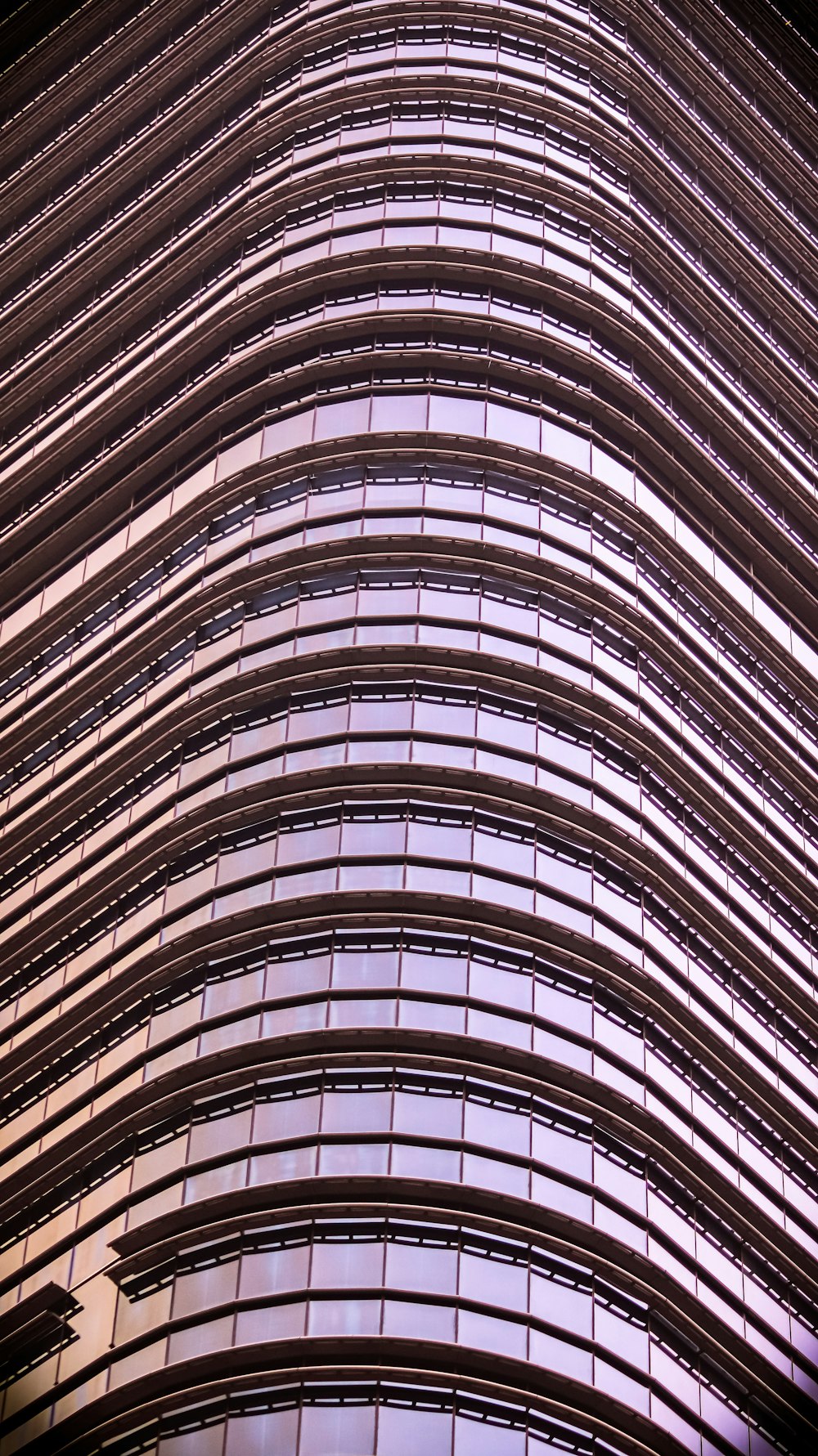 brown and white stripe textile