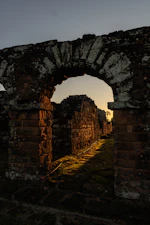Arcos das ruínas jesuíticas da Santíssima Trindade, no Paraguai