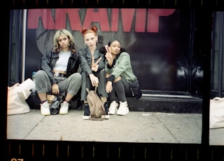 Selah, Alissa, and Ney at the Ammo Stilo x KRAMP Pop-Up in South Philly. May 8, 2021.