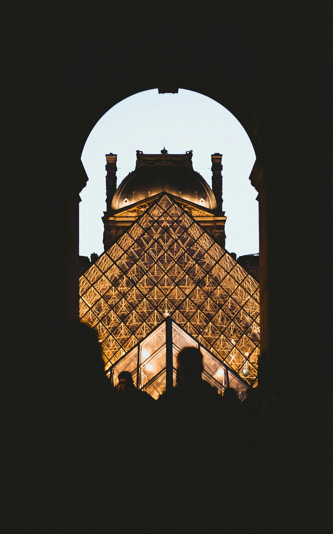 yellow and blue dome building