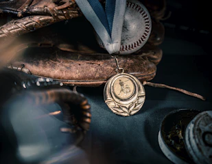 gold and silver round pendant necklace