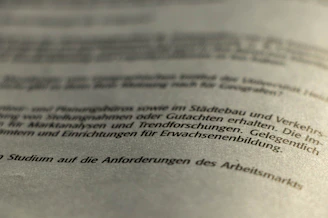 Close-up of diagnostic materials for learning difficulties in math and German.