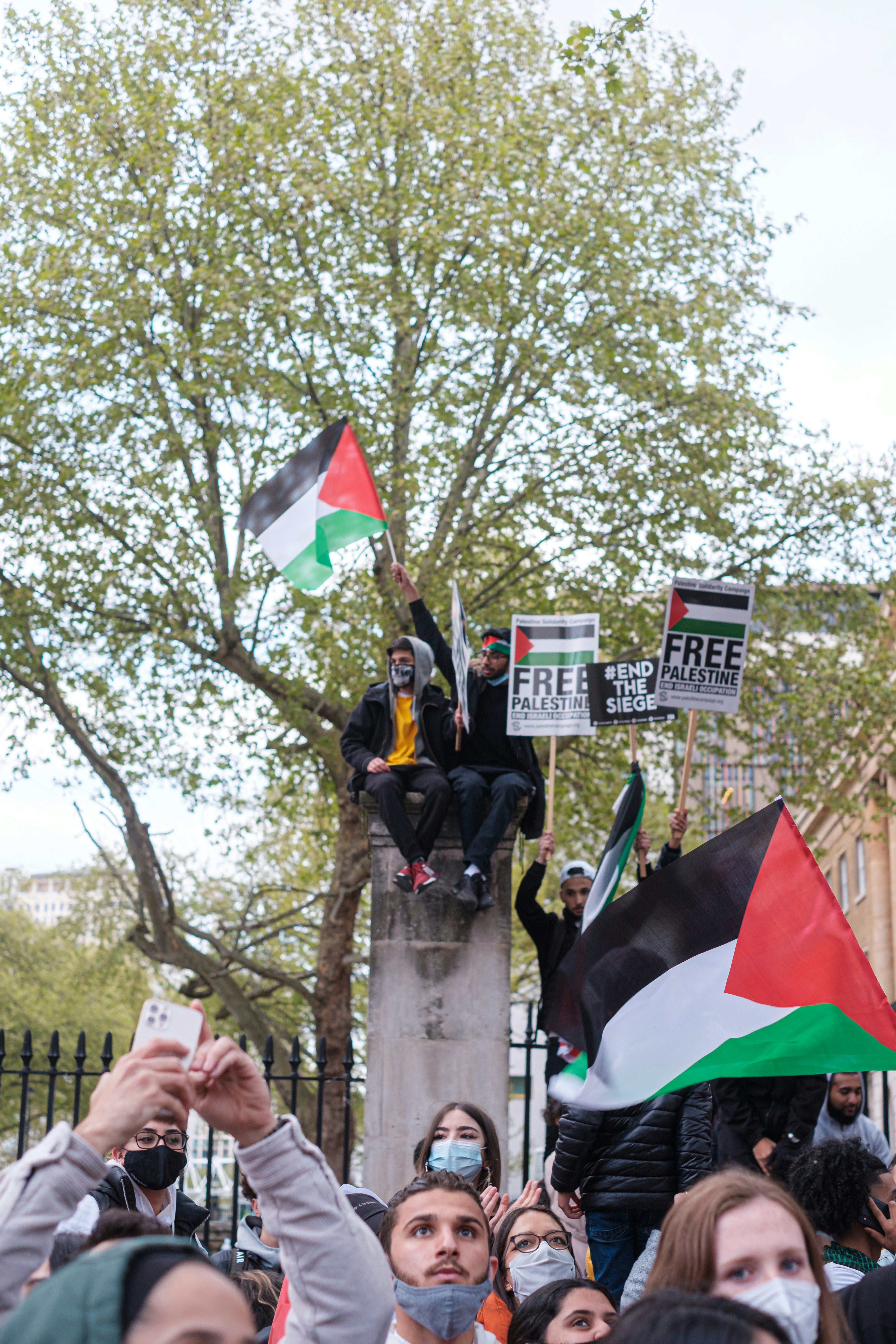 May 11th 2021 - Emergency Rally For Jerusalem, Save Sheikh Jarrah protest in London