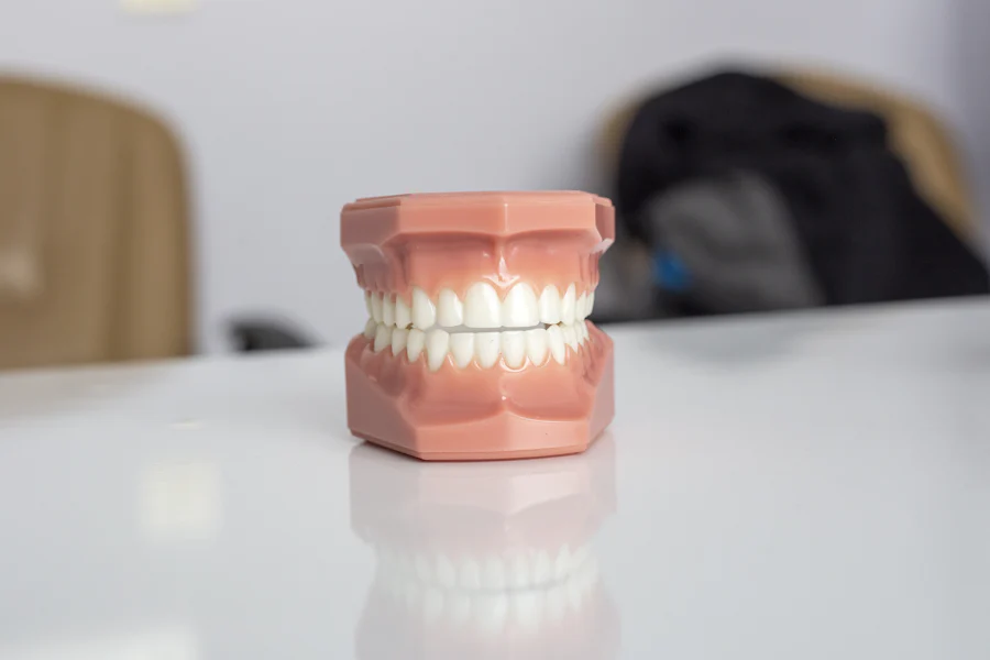Dentist examining a patient