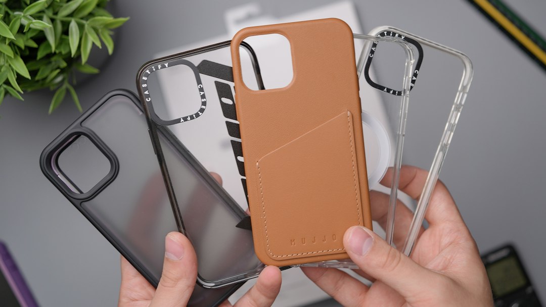 smartphone case assortment