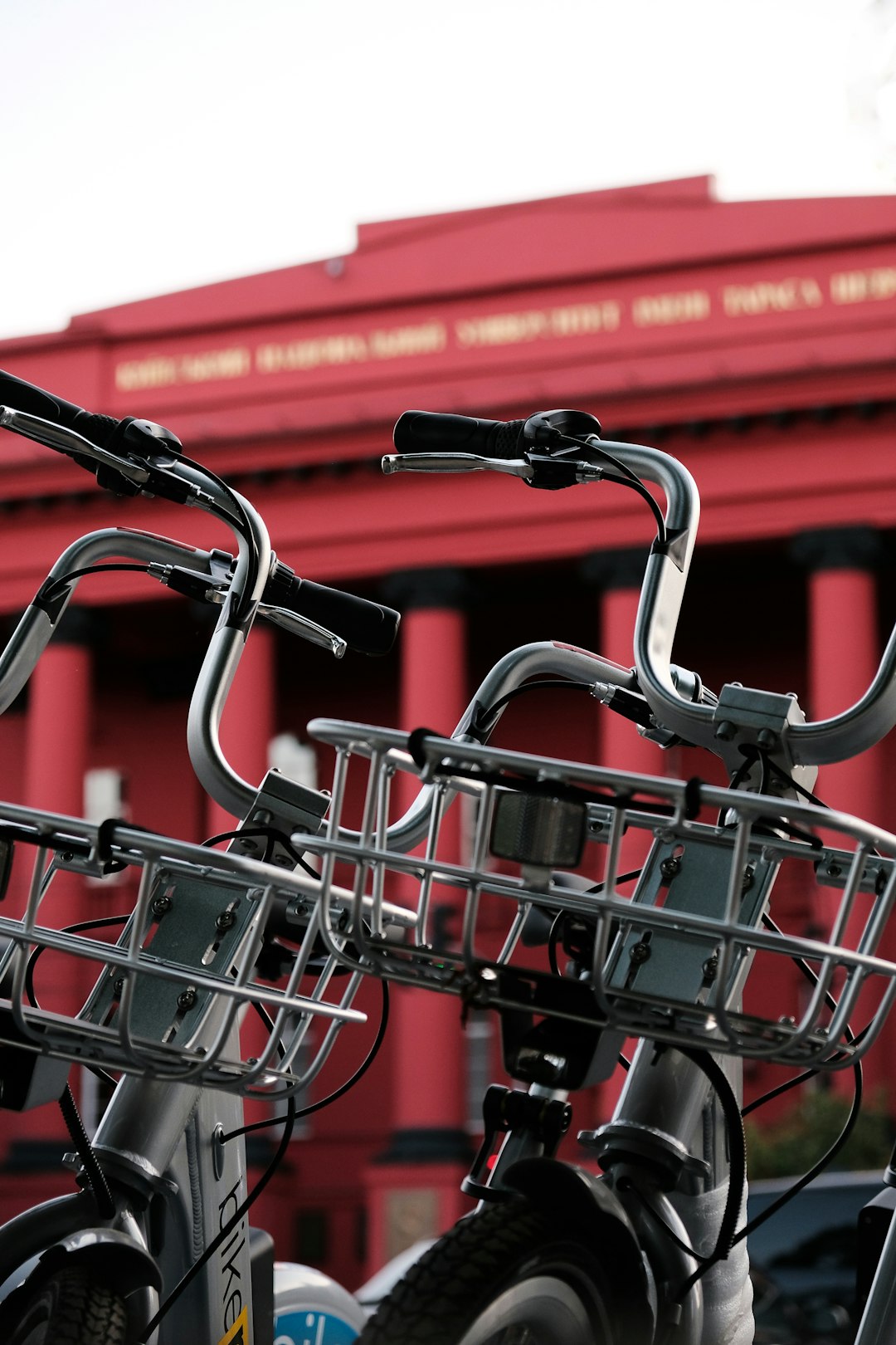 black and silver bicycle frame