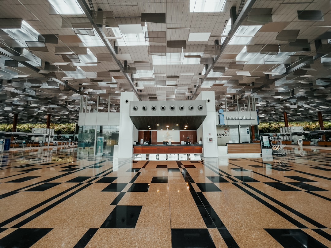 white and brown building interior,