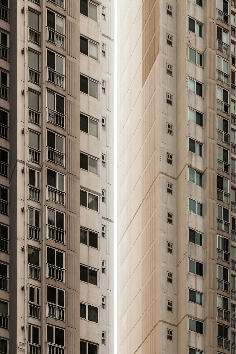 brown and white concrete building