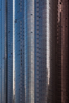 white and blue concrete building