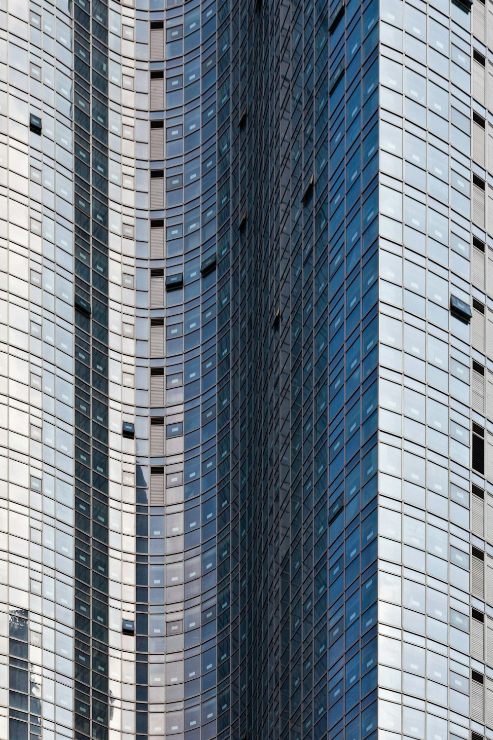 white and blue concrete building