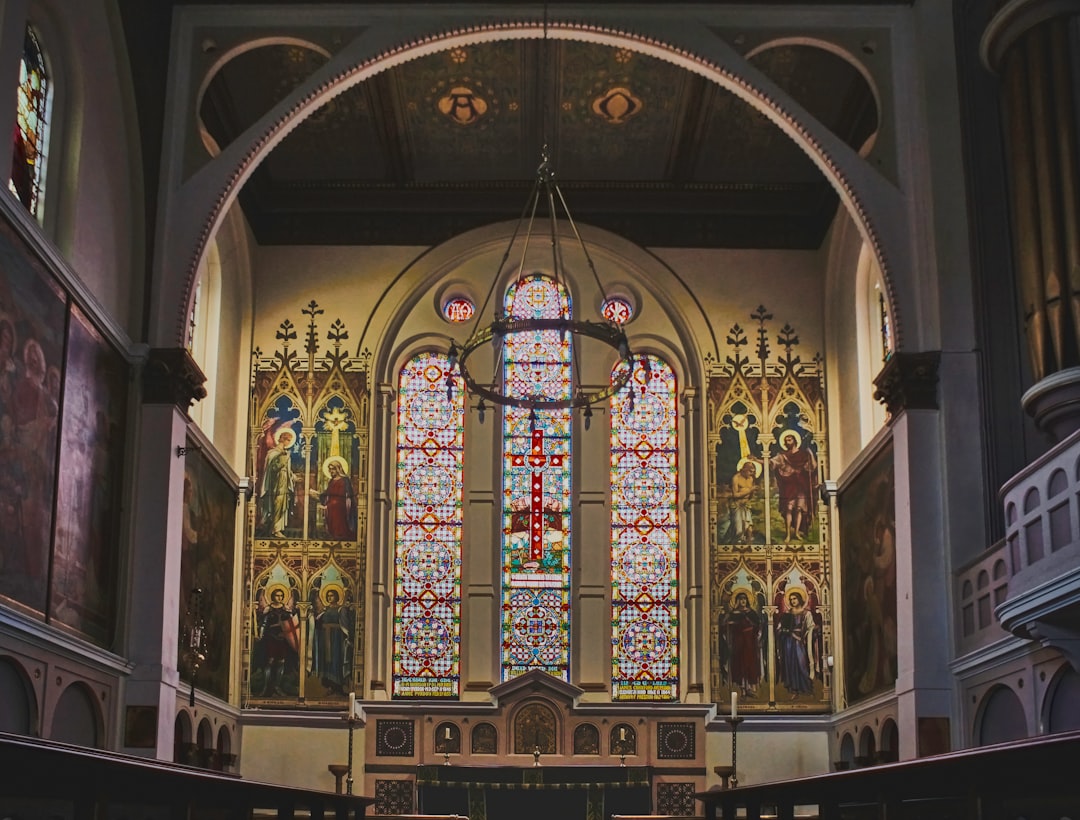 brown and white cathedral interior