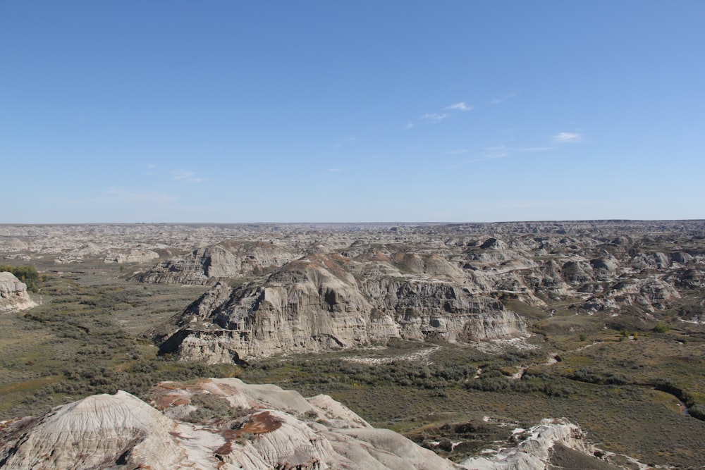 brown rocky mountain under blue sky during daytime