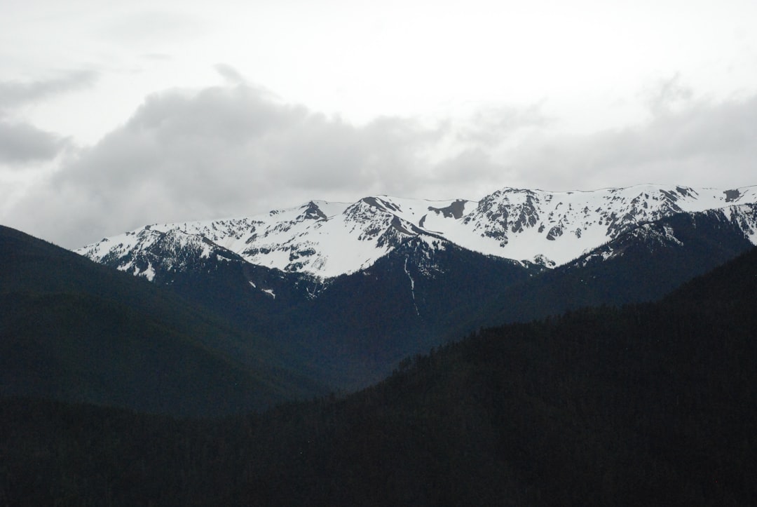 snow covered mountain during daytime