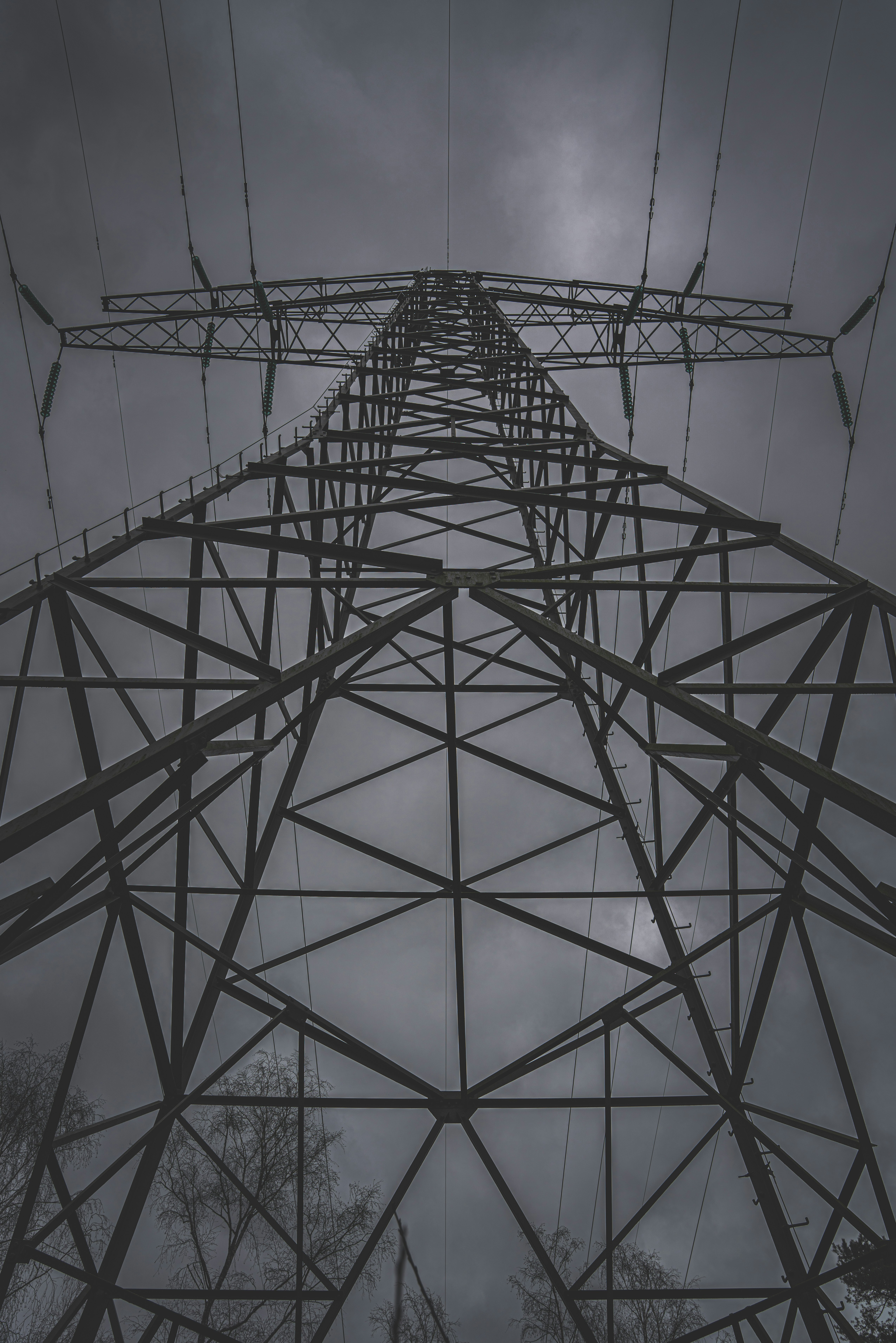 black metal frame under blue sky during daytime