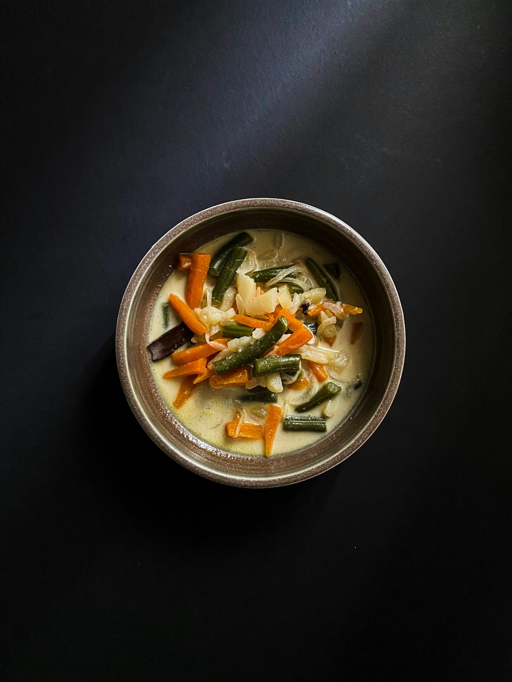 vegetable salad in stainless steel bowl