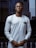 man in white long sleeve shirt wearing black framed eyeglasses