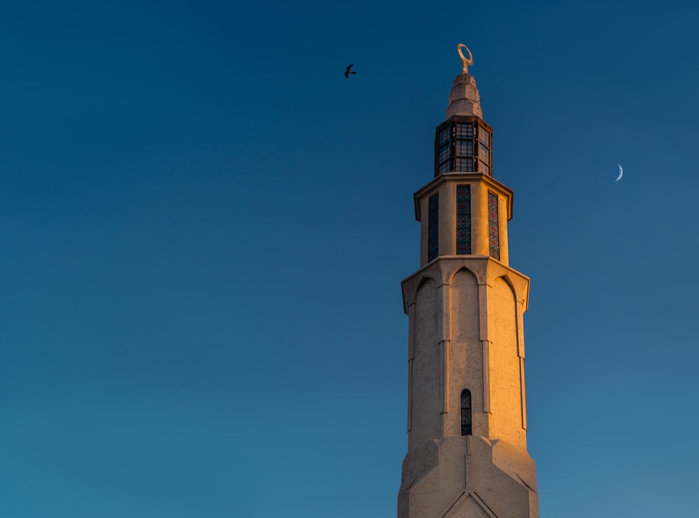 Edificio in cemento bianco e marrone sotto il cielo blu durante il giorno